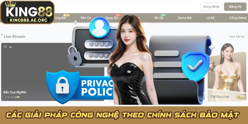 Các giải pháp công nghệ theo chính sách bảo mật Các giải pháp công nghệ theo chính sách bảo mật