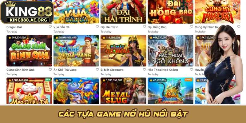 Các tựa game nổ hũ nổi bật