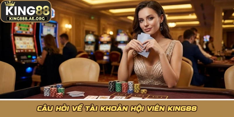 Câu hỏi về tài khoản hội viên KING88
