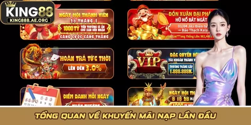 Tổng quan về khuyến mãi nạp lần đầu Tổng quan về khuyến mãi nạp lần đầu